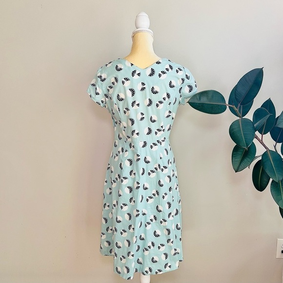 Downeast retro print midi dress - Picture 4 of 6